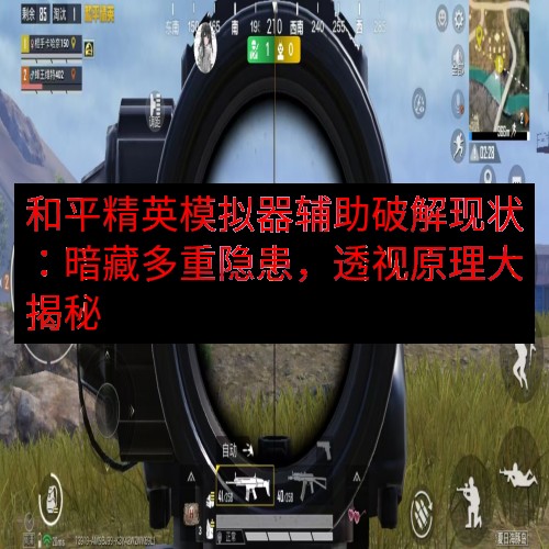 和平精英模拟器辅助破解现状：暗藏多重隐患，透视原理大揭秘